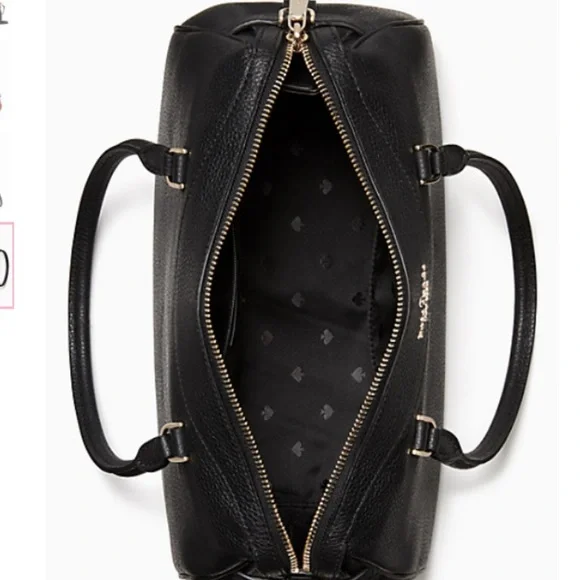 NWT Kate spade Black Mimi Satchel handbag crossbody bag - Picture 5 of 12